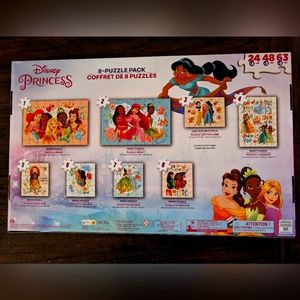 8 pack princes puzzles